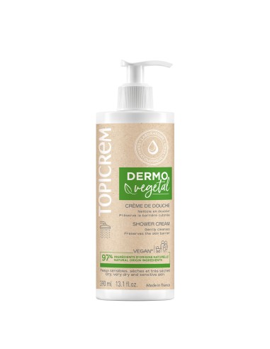 TOPICREM Dermovegetal Crema de Ducha 390 ml