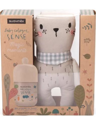 Suavinex Baby Cologne Sense 100 ml + Peluche de Conejo