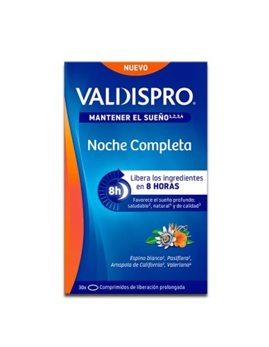 VALDISPRO Noche Completa 30 Comprimidos