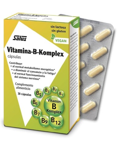 Vitamina-B-Komplex 30 Cápsulas