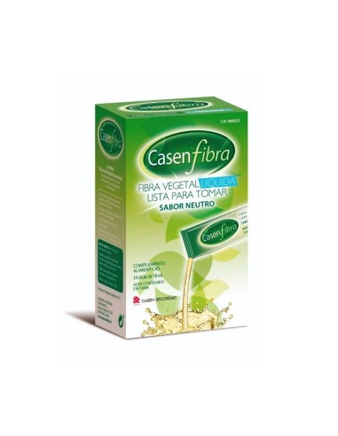 Casen Casenfibra Fibra Vegetal Líquida, 14 Sobres de 10 ml