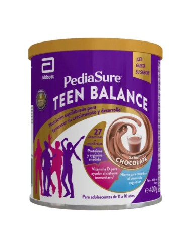 PEDIASURE Teen Balance Sabor Chocolate 400g