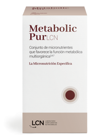 LCN Metabolic Pur Metabolismo 120 Cápsulas