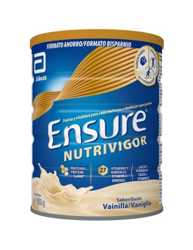 Ensure Nutrivigor Vainilla Lata de 850g