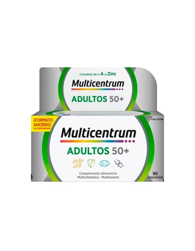 Multicentrum Adultos Mayores de 50, 90 Comprimidos