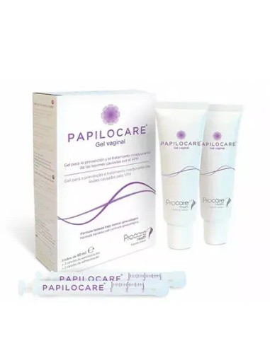 PAPILOCARE Gel Vaginal 2x40 ml