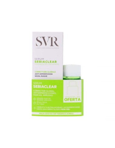 SVR Pack Sebiaclear Serum 40 ml + Micro-Peel 30 ml