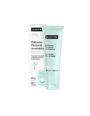 SUAVINEX Bálsamo Pectoral Aromático Bebé 50 ml