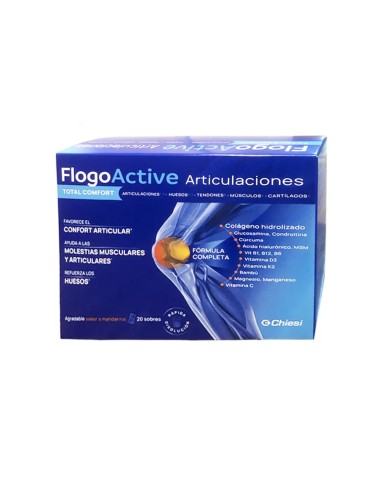 FLOGOACTIVE Articulaciones Sabor Mandarina 20 Sobres