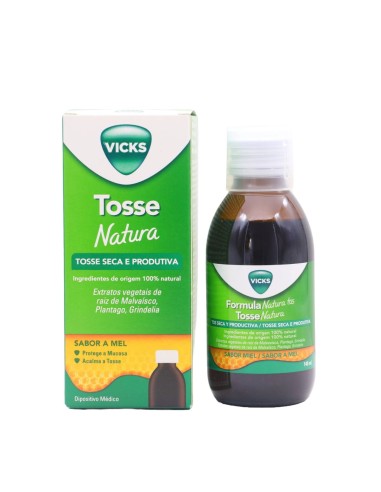 VICKS Fórmula Natura Tos Sabor Miel 140 ml