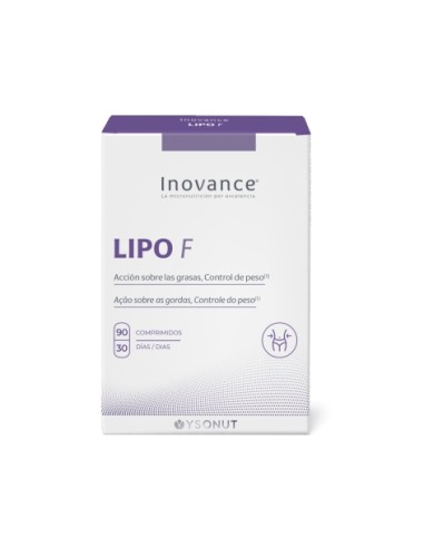 INOVANCE Lipo F Control de Peso 90 Comprimidos