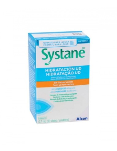 Systane Hidratacion UD Gotas Oftálmicas Lubricantes 30 Viales