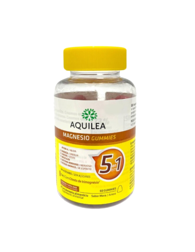 AQUILEA Magnesio Sabor Mora 60 Gummies