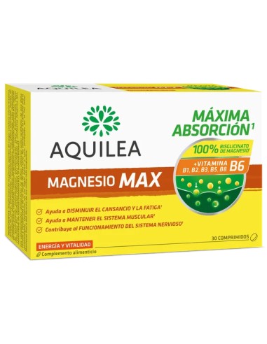 AQUILEA Magnesio Max 30 Comprimidos