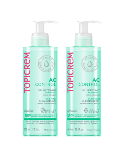 TOPICREM Duplo AC Control Gel Purificante 400 ml