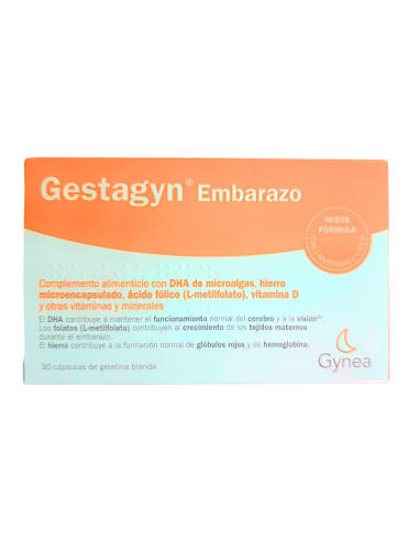 Gestagyn Embarazo 30 Capsulas