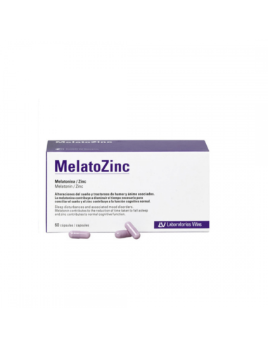 Melatozinc 1mg 60 Cápsulas