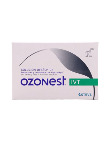 OZONEST IVT Solución Oftálmica 15 Monodosis de 0,35 ml