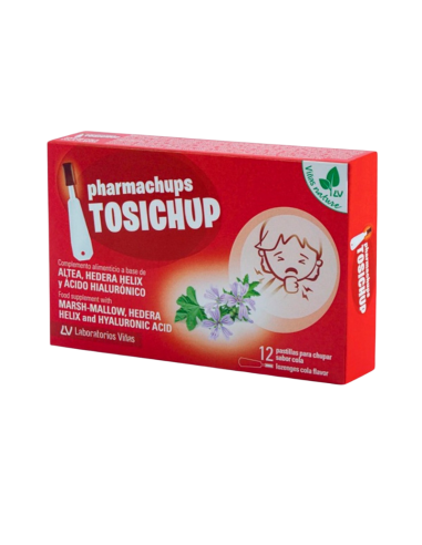 PHARMACHUPS Tosichup 12 Pastillas Sabor Cola