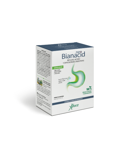 ABOCA Neobianacid Acidez, Reflujo, Dificultades Digestivas 20 Sobres de Granulado