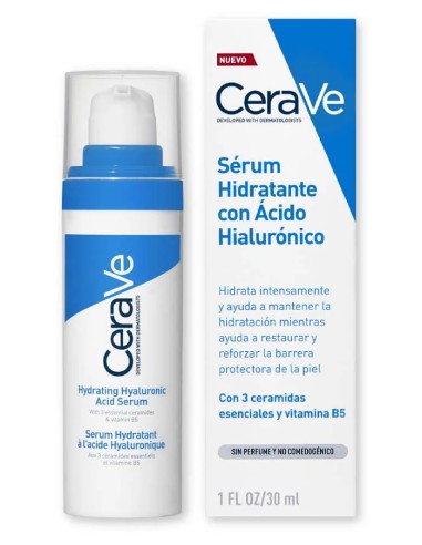 CERAVE Sérum Hidratante con Ácido Hialurónico 30 ml