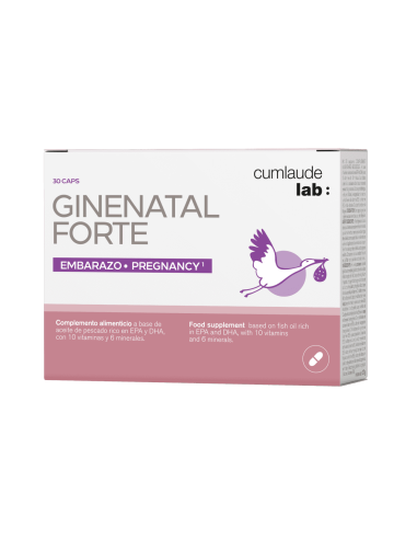 CUMLAUDE LAB: Ginenatal Forte 30 Cápsulas