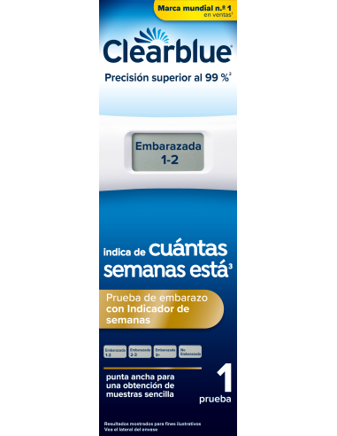 Clearblue Digital con Indicador de Semanas