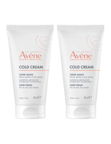 AVENE Duplo Cold Cream Crema de Manos Concentrada 2x50 ml