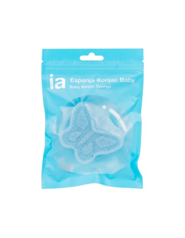 Interapothek Esponja Konjac Baby Mariposa – Limpieza suave para la piel del bebé