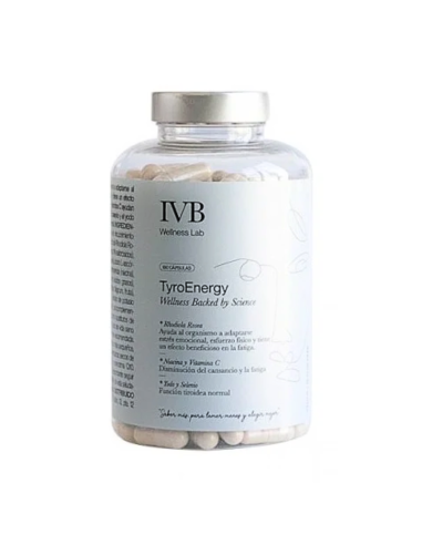 IVB TyroEnergy 180 Cápsulas – Suplemento energético para mejorar el rendimiento físico y mental de forma natural