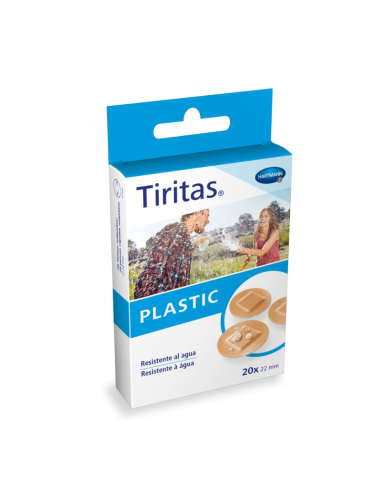 Tiritas Plastic Redondas 20 Unidades de 22 mm