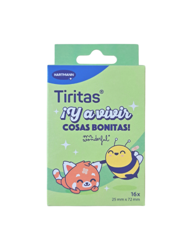 TIRITAS Mr. Wonderful 16 Unidades de 25x72 mm