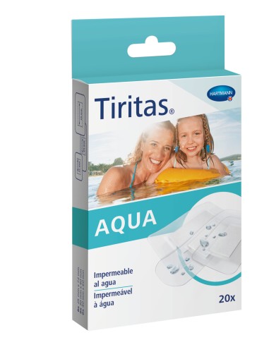 Tiritas Aqua 3 Tamaños 20 Unidades