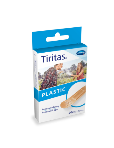 Tiritas Plastic 20 Unidades de 19x72 mm