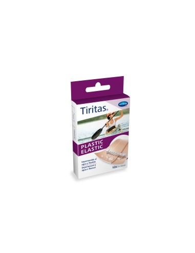 Tiritas Plastic Elastic 10 Unidades 6x10 cm – Tiritas elásticas y adhesivas, se adaptan al movimiento y protegen heridas