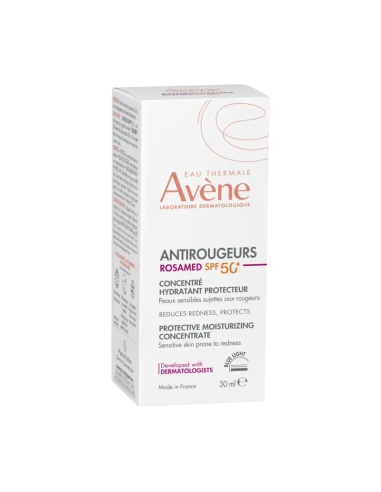 AVENE Anti-Rojeces Rosamed SPF50+ Concentrado Hidratante Protector 30 ml