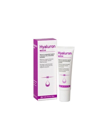 Hyaluron Mucus 30g Gel Hidratante con Ácido Hialurónico para Aliviar la Sequedad Vaginal y Mejorar las Relaciones Sexuales