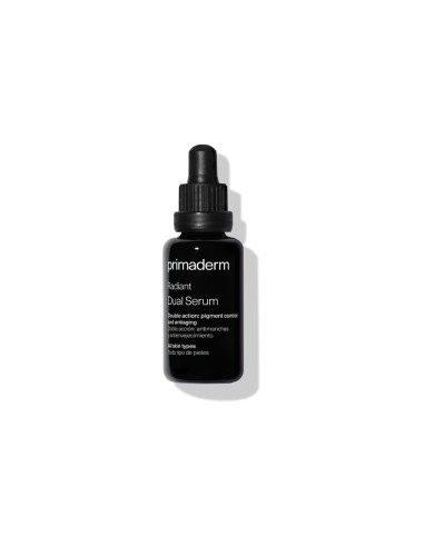 Primaderm Radiant Dual Serum 30 ml Suero Facial Bifásico Iluminador y Reparador para Piel Radiante y Uniforme