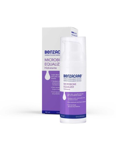 Benzacare Microbiome Equalizer 50ml Crema Hidratante para pieles con tendencia acneica