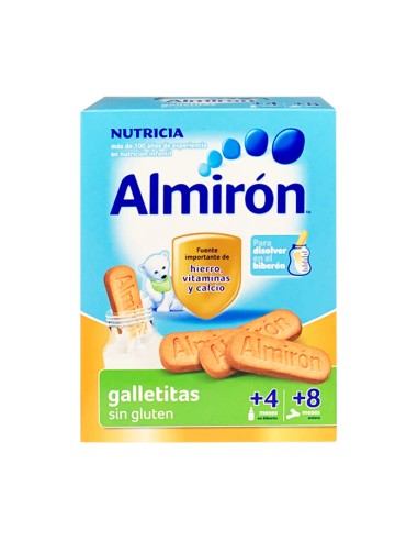 ALMIRON Galletitas Advance Nuevo Pack Sin Gluten 250g sabor y textura exquisitos para los más peques